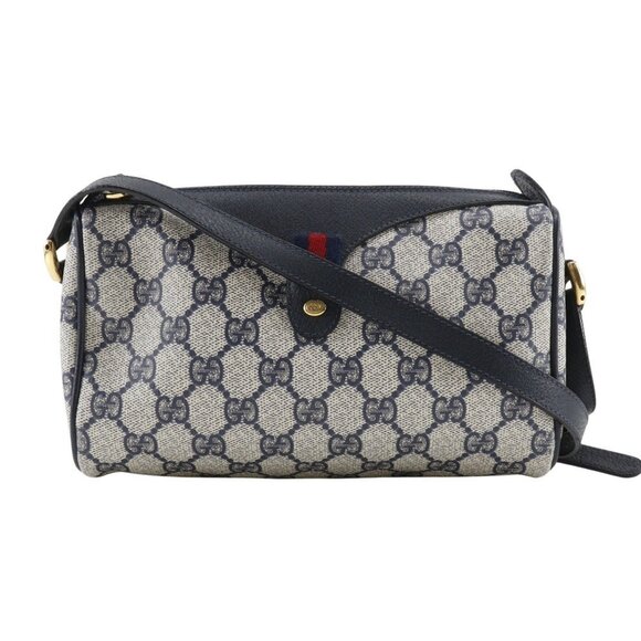GUCCI Gray Shoulder Bag - Picture 1 of 8